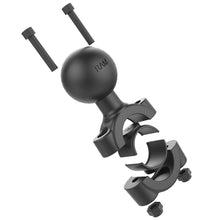 Load image into Gallery viewer, RAM Mount Torque 3/4" - 1" Diameter Handlebar/Rail Base with C Size 1.5" Ball [RAM-408-75-1U]
