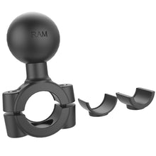 Load image into Gallery viewer, RAM Mount Torque 3/4" - 1" Diameter Handlebar/Rail Base with C Size 1.5" Ball [RAM-408-75-1U]
