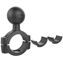Load image into Gallery viewer, RAM Mount Torque 1-1/8" - 1-1/2" Diameter Handlebar/Rail Base with C Size 1.5" Ball [RAM-408-112-15U]

