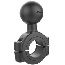 Load image into Gallery viewer, RAM Mount Torque 1-1/8" - 1-1/2" Diameter Handlebar/Rail Base with C Size 1.5" Ball [RAM-408-112-15U]
