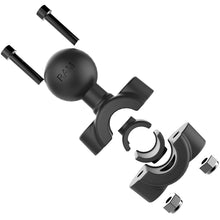 Load image into Gallery viewer, RAM Mount RAM Torque 3/8" - 5/8" Diameter Mini Rail Base with 1" Ball, Short Arm and X-Grip for Larger Phones [RAM-B-408-37-62-A-UN10]
