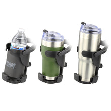 Load image into Gallery viewer, RAM Mount RAM Level Cup XL with Torque 3/4"  1" Diameter Rail Base and Short Arm [RAM-B-408-75-1-A-417U]
