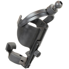 Load image into Gallery viewer, RAM Mount RAM Level Cup XL with Torque 3/4"  1" Diameter Rail Base and Short Arm [RAM-B-408-75-1-A-417U]
