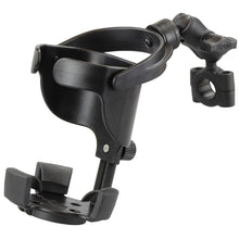 Load image into Gallery viewer, RAM Mount RAM Level Cup XL with Torque 3/4"  1" Diameter Rail Base and Short Arm [RAM-B-408-75-1-A-417U]
