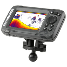 Load image into Gallery viewer, RAM Mount B Size 1" Fishfinder Ball Adapter for the Lowrance Hook2 Series [RAM-B-202-LO12]
