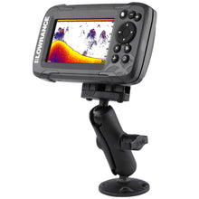 Load image into Gallery viewer, RAM Mount B Size 1" Composite Fishfinder Mount for the Lowrance Hook2 Series [RAP-B-101-LO12]

