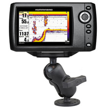 Load image into Gallery viewer, RAM Mount 1.5" Ball Mount w/2.5" Round Base, Short Arm  1.5" x 3" Plate f/Humminbird Helix 5 Only [RAM-202-153-B-202U]
