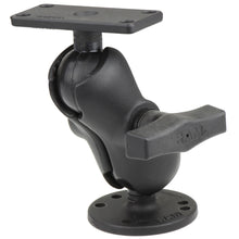 Load image into Gallery viewer, RAM Mount 1.5" Ball Mount w/2.5" Round Base, Short Arm  1.5" x 3" Plate f/Humminbird Helix 5 Only [RAM-202-153-B-202U]
