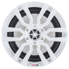 Load image into Gallery viewer, DS18 HYDRO 8" 2-Way Marine Speakers w/RGB LED Lights 375W - White [NXL-8]
