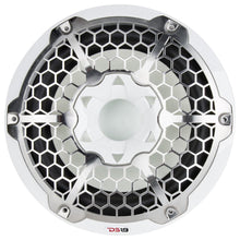 Load image into Gallery viewer, DS18 HYDRO 10" Subwoofer w/RGB Lights - 600W - White [NXL-10SUB]
