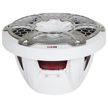 Load image into Gallery viewer, DS18 HYDRO 10" Subwoofer w/RGB Lights - 600W - White [NXL-10SUB]
