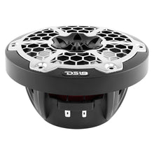 Load image into Gallery viewer, DS18 New Edition HYDRO 6.5" 2-Way Marine Speakers w/RGB LED Lighting 300W - Black [NXL-6M/BK]

