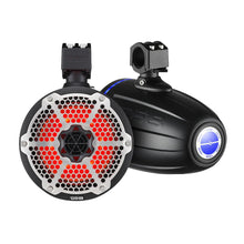 Load image into Gallery viewer, DS18 Hydro 6.5" Neodymium Wakeboard Speakers w/1" Driver and RGB LED Lights - 450W - Black [NXL-X6TPNEO/BK]
