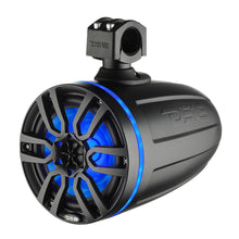 Load image into Gallery viewer, DS18 X Series HYDRO 6.5" Wakeboard Pod Tower Speaker w/RGB LED Lights - 300W - Matte Black [NXL-X6TP/BK]

