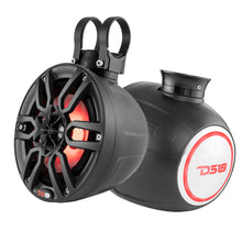 Load image into Gallery viewer, DS18 HYDRO 6.5" Compact Wakeboard Pod Tower w/RGB Light - 300W - Black [NXL-PS6BK]
