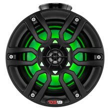 Load image into Gallery viewer, DS18 HYDRO 8&quot; Compact Wakeboard Pod Tower w/RGB Light - 375W - Black [NXL-PS8BK]
