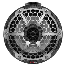 Load image into Gallery viewer, DS18 HYDRO 8" Compact Wakeboard Pod Tower w/RGB Light - 375W - Black Carbon Fiber [CF-PS8]

