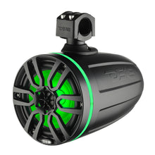Load image into Gallery viewer, DS18 X Series HYDRO 8" Wakeboard Pod Tower Speaker w/RGB LED Light - 375W - Matte Black [NXL-X8TP/BK]
