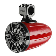 Load image into Gallery viewer, DS18 X Series HYDRO 6.5" Wakeboard Pod Tower Speakers w/RGB LED Light - 300W - Red [NXL-X6TP/RD]
