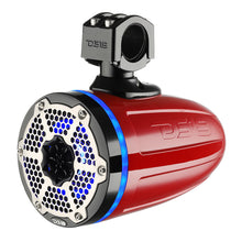 Load image into Gallery viewer, DS188" Neodymium Marine Towers w/Built-in Passive Radiator, 1" Driver  RGB LED Light - 550 Watts (Pair) - Red [NXL-X8TPNEO/RD]
