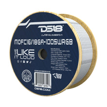 Load image into Gallery viewer, DS18 Marine Tinned OFC 18GA RGB Wire w/16GA Speaker Wire - 100 Spool [MOFC16/18GA-100SWRGB]
