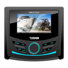 Load image into Gallery viewer, DS18 MRX150 2 Zone Marine  Powersports Head Unit w/3" Color TFT Display  Bluetooth - 4 x 40W [MRX150]

