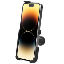 Load image into Gallery viewer, RAM Mount RAM Form-Fit Holder f/Apple iPhone 13, 13 Pro, 14  14 Pro w/Ball [RAM-HOL-AP38BU]
