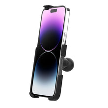 Load image into Gallery viewer, RAM Mount RAM Form-Fit Holder f/iPhone 13 Pro Max, 14 Plus  Pro Max w/Ball [RAM-HOL-AP39BU]
