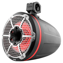 Load image into Gallery viewer, DS18 HYDRO 10" Neodymium Marine Towers w/Built-In Passive Radiator, 1" Driver  RGB LED Lights - 900W - Black [NXL-X10TPNEO/BK]
