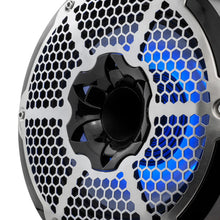 Load image into Gallery viewer, DS18 HYDRO 10&quot; Neodymium Marine Towers w/Built-In Passive Radiator, 1&quot; Driver  RGB LED Lights - 900W - Red [NXL-X10TPNEO/RD]
