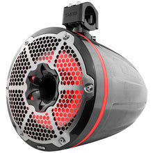 Load image into Gallery viewer, DS18 HYDRO 10" Neodymium Marine Towers w/Built-In Passive Radiator, 1" Driver  RGB LED Light - 900W - Black [CF-X10TPNEO]
