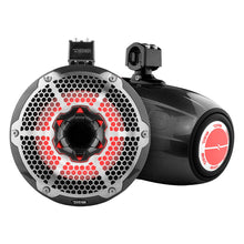 Load image into Gallery viewer, DS18 HYDRO 10" Neodymium Marine Towers w/Built-In Passive Radiator, 1" Driver  RGB LED Light - 900W - Black [CF-X10TPNEO]
