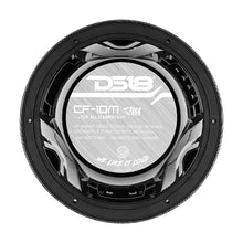 Load image into Gallery viewer, DS18 HYDRO 10" 2-Way Speakers w/Bullet Tweeter  Integrated RGB LED Lights - Carbon Fiber [CF-10M]
