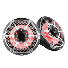 Load image into Gallery viewer, DS18 HYDRO 10" 2-Way Speakers w/Bullet Tweeter  Integrated RGB LED Lights - Carbon Fiber [CF-10M]
