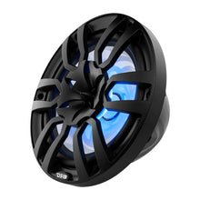 Load image into Gallery viewer, DS18 HYDRO 10" 2-Way Marine Speakers w/Bullet Tweeters  Integrated RGB LED Lights - Black [NXL-10/BK]
