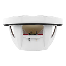 Load image into Gallery viewer, DS18 HYDRO 10" 2-Way Marine Speakers w/Bullet Tweeters  Integrated RGB LED Lights - White [NXL-10/WH]
