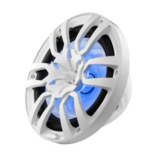 Load image into Gallery viewer, DS18 HYDRO 10" 2-Way Marine Speakers w/Bullet Tweeters  Integrated RGB LED Lights - White [NXL-10/WH]

