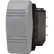 Load image into Gallery viewer, Blue Sea 8220 Water Resistant Contura III Switch - ON-OFF-ON - Grey [8220]
