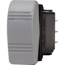 Load image into Gallery viewer, Blue Sea 8221 Water Resistant Contura III Switch - (ON)-OFF-ON - Grey [8221]
