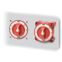 Load image into Gallery viewer, Blue Sea 5511E e-Series Dual Circuit Plus Battery Switch [5511E]
