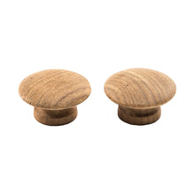 Load image into Gallery viewer, Whitecap Teak Round Drawer Knob - 2" - 2 Pack [60120-A]
