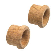 Load image into Gallery viewer, Whitecap Teak Finger Pull - 5/8" Barrel Length - 2 Pack [60145-A]
