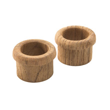 Load image into Gallery viewer, Whitecap Teak Finger Pull - 5/8" Barrel Length - 2 Pack [60145-A]
