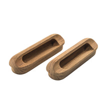 Load image into Gallery viewer, Whitecap Teak Oblong Drawer Pull - 4-1/16"L - 2 Pack [60124-A]
