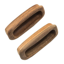 Load image into Gallery viewer, Whitecap Teak Rectangular Drawer Pull - 3-1/4"L - 2 Pack [60135-A]
