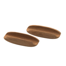 Load image into Gallery viewer, Whitecap Teak Oval Drawer Pull - 4"L - 2 Pack [60147-A]
