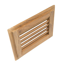 Load image into Gallery viewer, Whitecap Teak Louvered Insert - 7-1/2" x 9-1/8" x 3/4" [60712]
