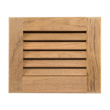 Load image into Gallery viewer, Whitecap Teak Louvered Insert - 7-1/2" x 9-1/8" x 3/4" [60712]
