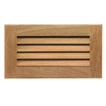 Load image into Gallery viewer, Whitecap Teak Louvered Insert - 6-3/8" x 11-3/16" x 3/4" [60714]
