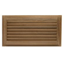 Load image into Gallery viewer, Whitecap Teak Louvered Insert - 9-3/8" x 18" x 3/4" [60716]
